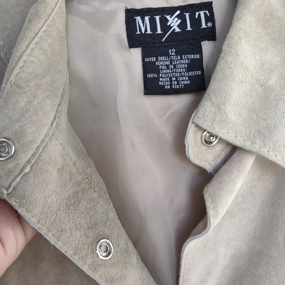 Mix-It suede shirt jacket - Picture 6 of 7